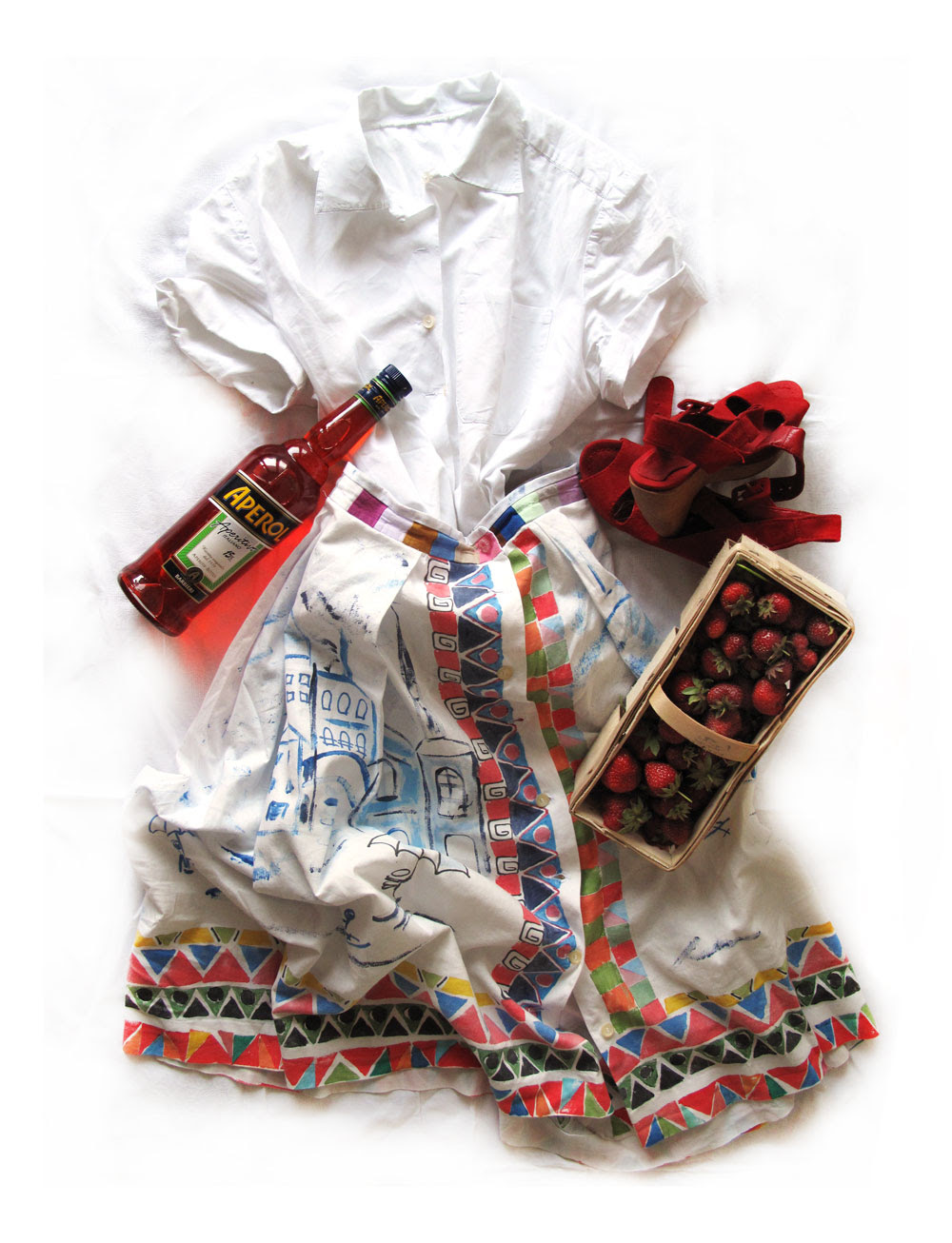 Erdbeeren und Mode