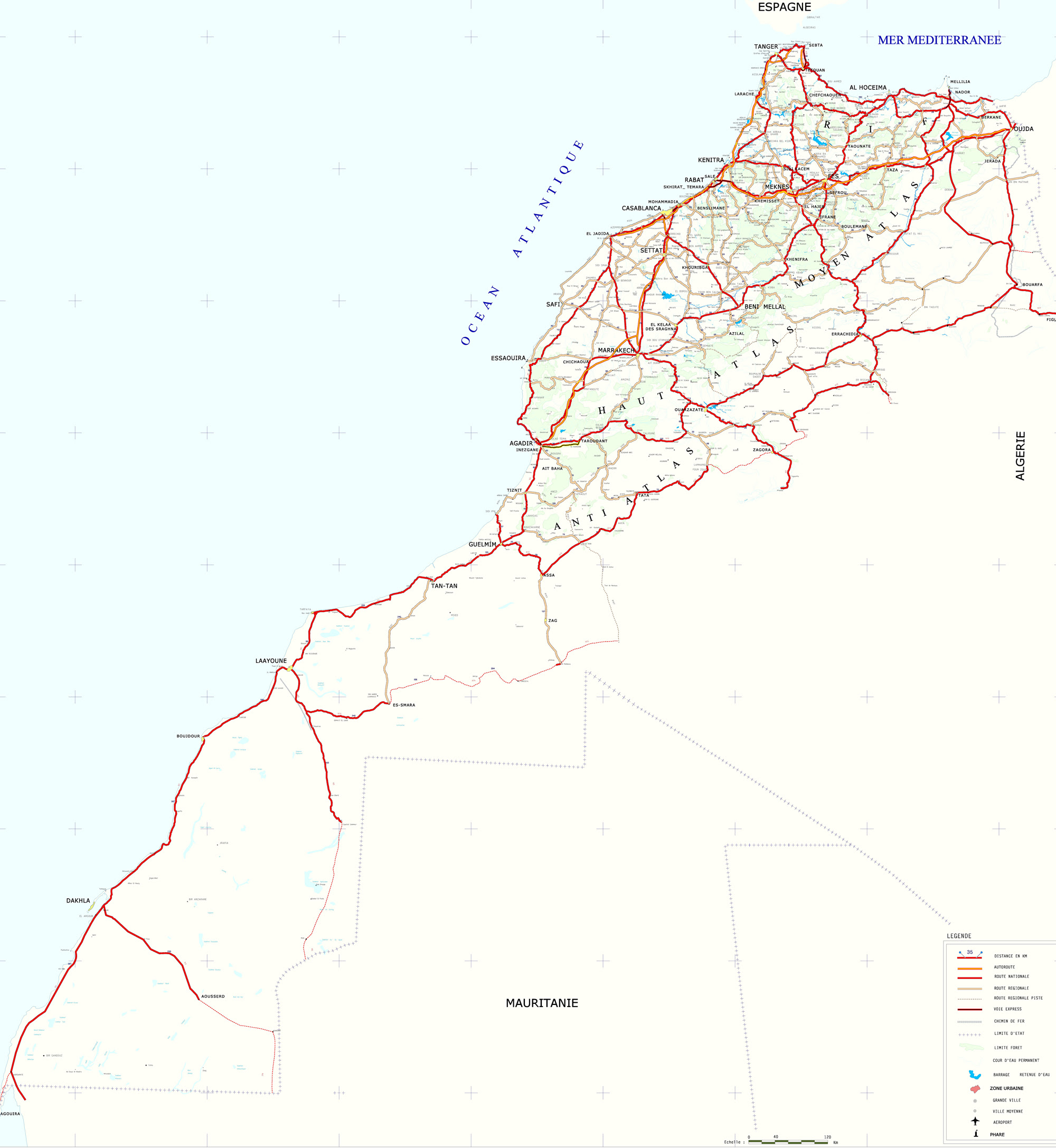 خريطة المغرب بالتفصيل Gps Kharita Blog