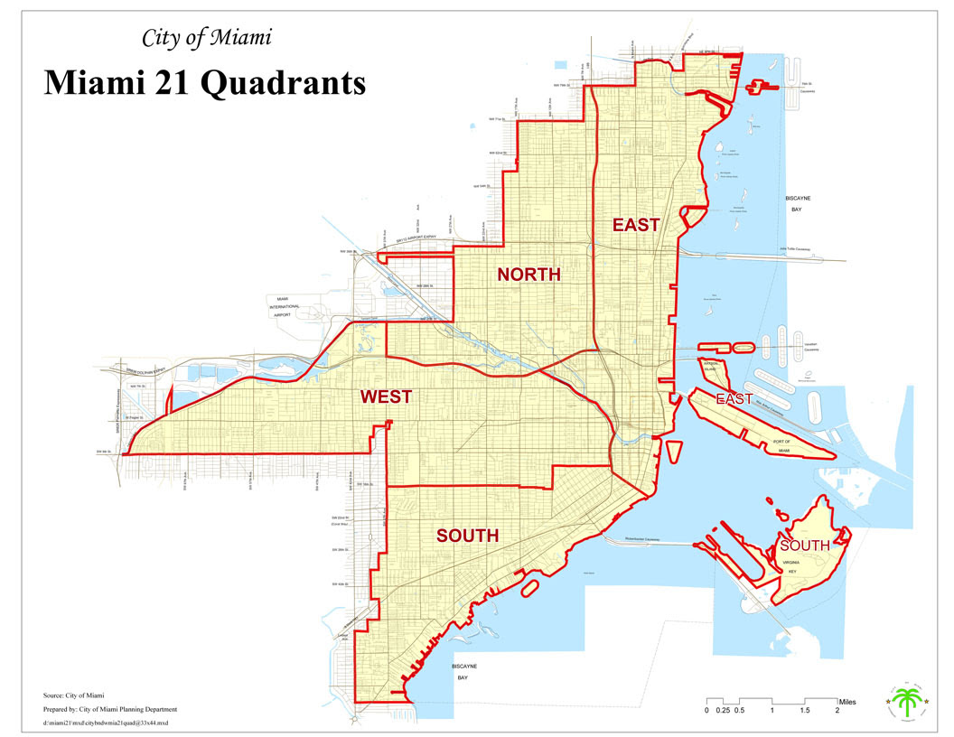 City Of Miami Zoning Map  Map Of The World