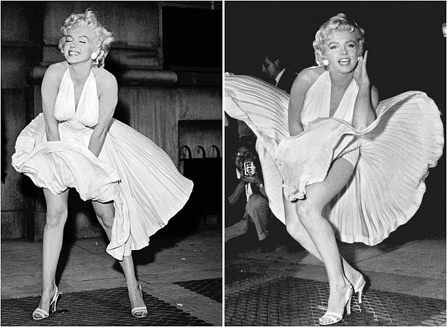 Merilyn Monroe Samantha Jones στις αποχρώσεις του γκρι !!