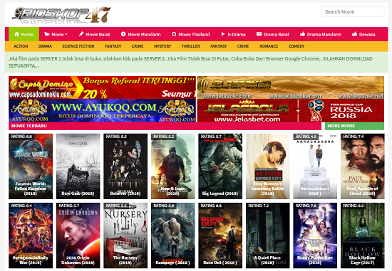 Situs Untuk Nonton Film Bioskop Gratis