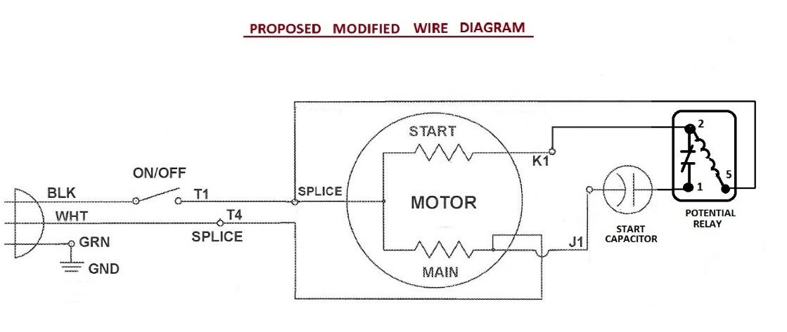 28 Ac Motor  set in motion Capacitor Wiring Diagram - Wiring