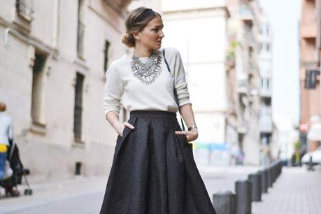 BARROQUE MIDI SKIRT BARROQUE MIDI SKIRT