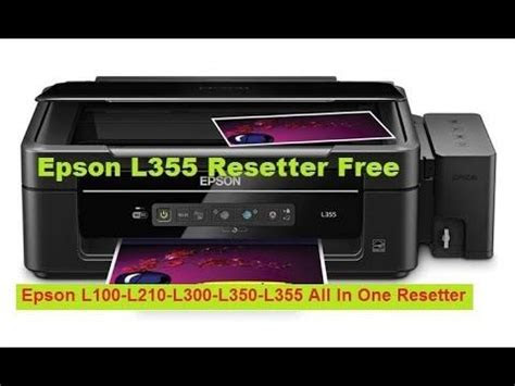 reset epson  step  step guide