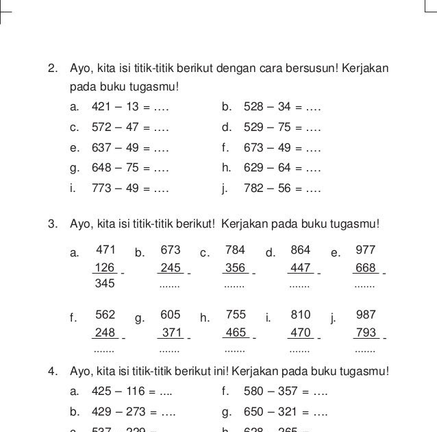 Soal Pembagian Ribuan Kelas 5