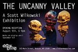 Scott Wilkowski's "The Uncanny Valley" Solo Show at The Clutter Gallery!