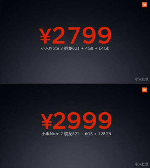 xiaomi mi note 2 powerpoint