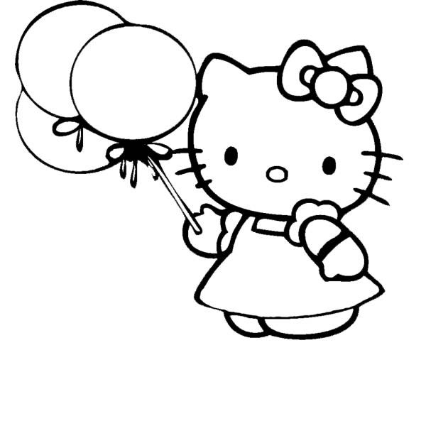 Disegni Da Colorare E Stampare Hello Kitty Ballerina Coloradisegni