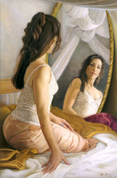 The Mirror, Self Portrait