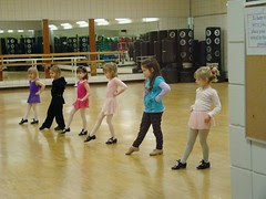 A chorus line