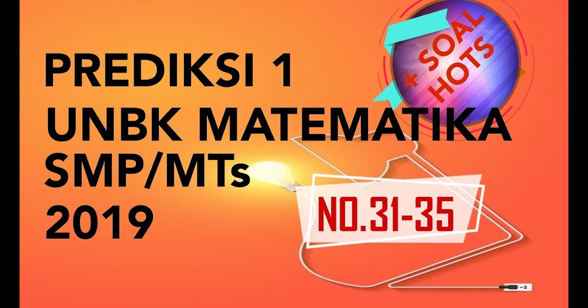 Download Kunci Jawaban Unbk Matematika 2019 Smp Background