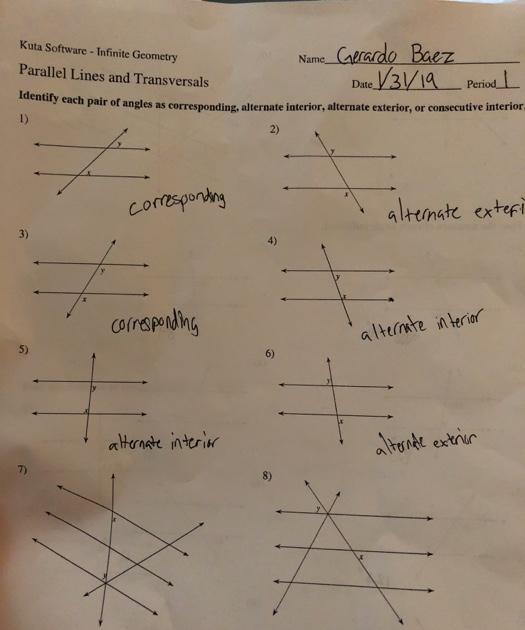 35 Kuta Software Infinite Geometry Worksheet Answers Free Worksheet Spreadsheet