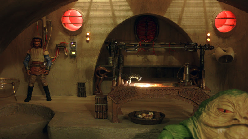 diorama jabba's palace