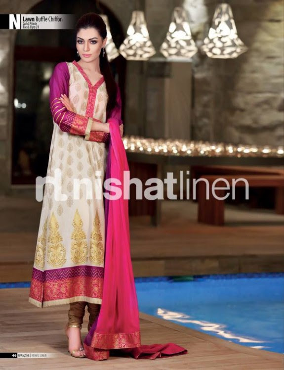 Nisha-New-Eid-Lawn-Summer-Lawn-Prints-Suits-Latest-Collection-2014-by-Nishat-Linen-Clothes-6 Nisha-New-Eid-Lawn-Summer-Lawn-Prints-Suits-Latest-Collection-2013-by-Nishat-Linen-6