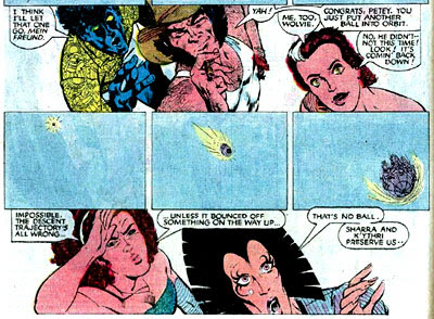 Uncanny X-Men Annual #7 panels