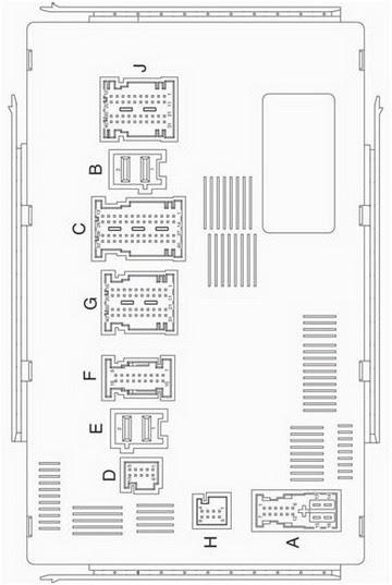 X164 Relay Diagram : Gl450 Starter Relay Location 2006 2010 Mercedes