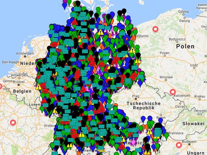 Einzelfall Karte 2018 | Karte