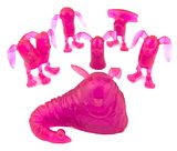 DKE Toys x Alex Pardee - SDCC exclusive B.U.N.N.Y.W.I.T.H. "Clear Pink" set!!!