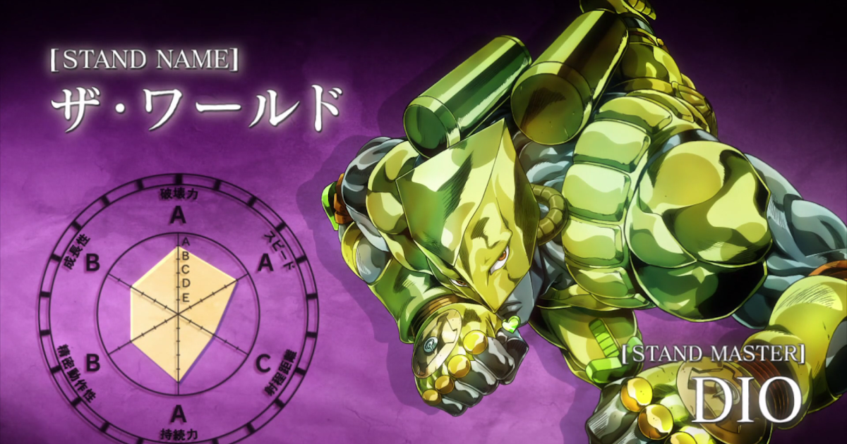 jjba stardust crusaders jojos dump