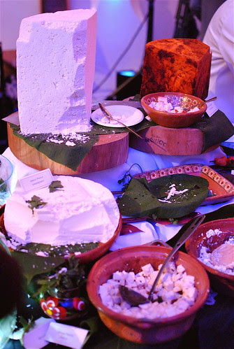The Table of Mexican Cheeses From La Casita