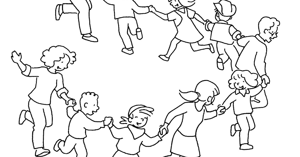 Enfants Qui Dansent Dessin  Notre section  JUVIBAD