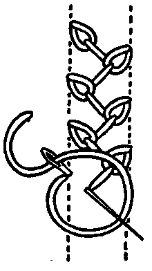 File:Chained feather stitch.gif
