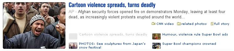 cartoon violence