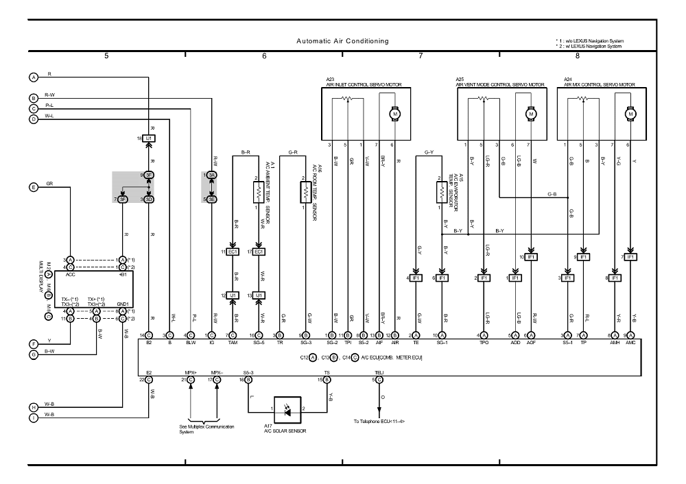Wiring Diagram For Lexu Rx300 - Wiring Diagram Schemas