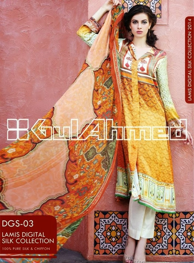 Girls-Wear-Beautiful-Winter-Outfits-Gul-Ahmed-Lamis-Digital-Silk-Chiffon-Dress-New-Fashion-Suits-9 Girls-Wear-Beautiful-Winter-Outfits-Gul-Ahmed-Lamis-Digital-Silk-Chiffon-Dress-New-Fashion-Suits-9