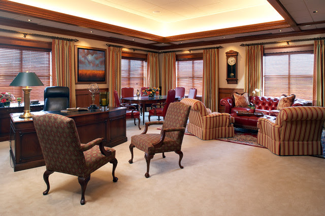 Inspirasi 40+ TraditionalOffice Interior Design Ideas