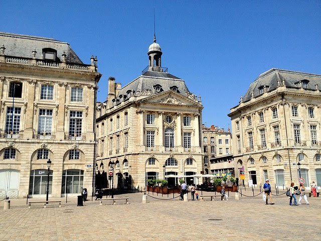 Place de la Bourse in Bordeaux