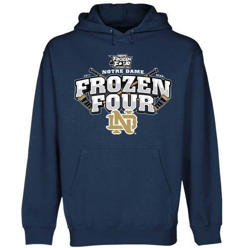Frozen Four T-Shirt,Notre Dame,North Dakota,Minnesota,Michigan ~ no title