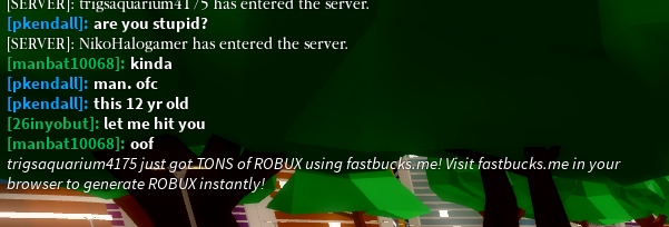 bots robux scams