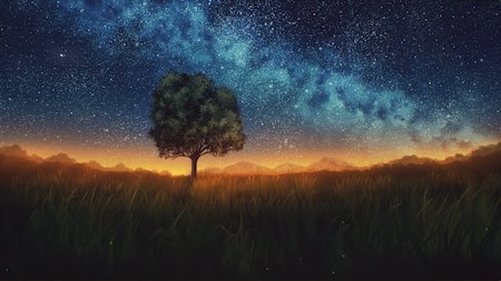 Milky Way by Miloecute @ 4K | Wallpapers HDV