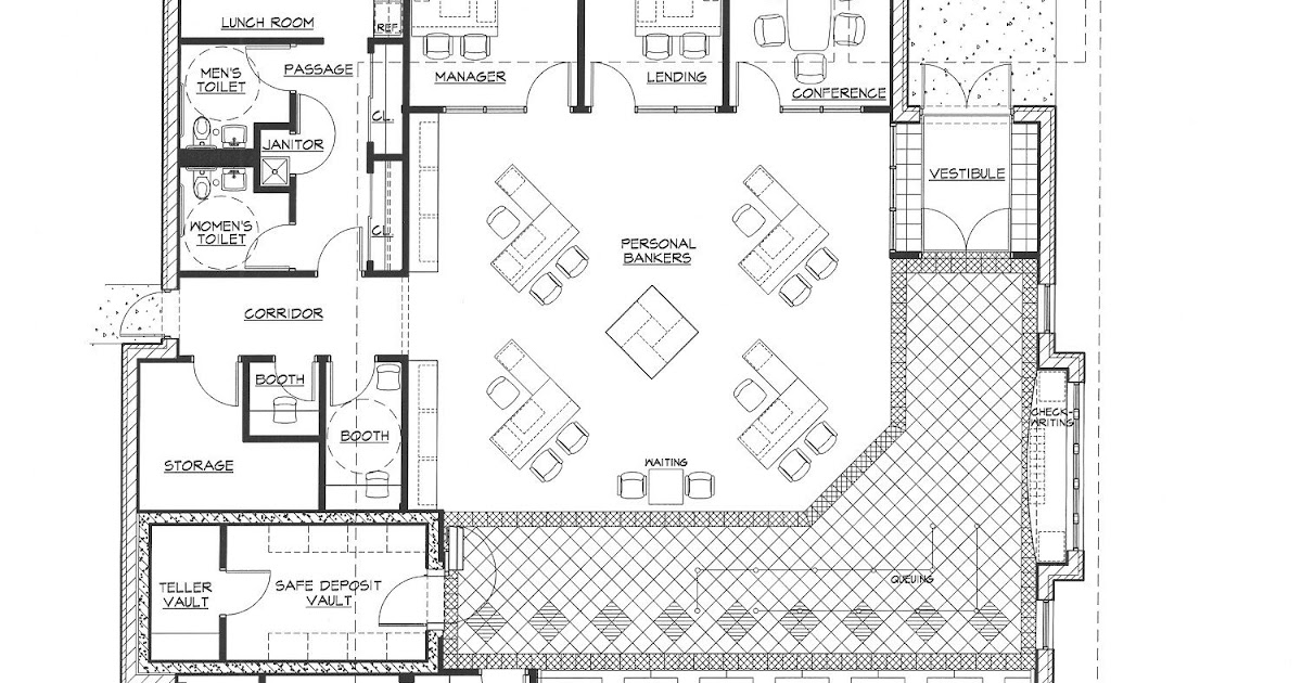 Latest Bank Floor Plan (+9) Impression House Plans