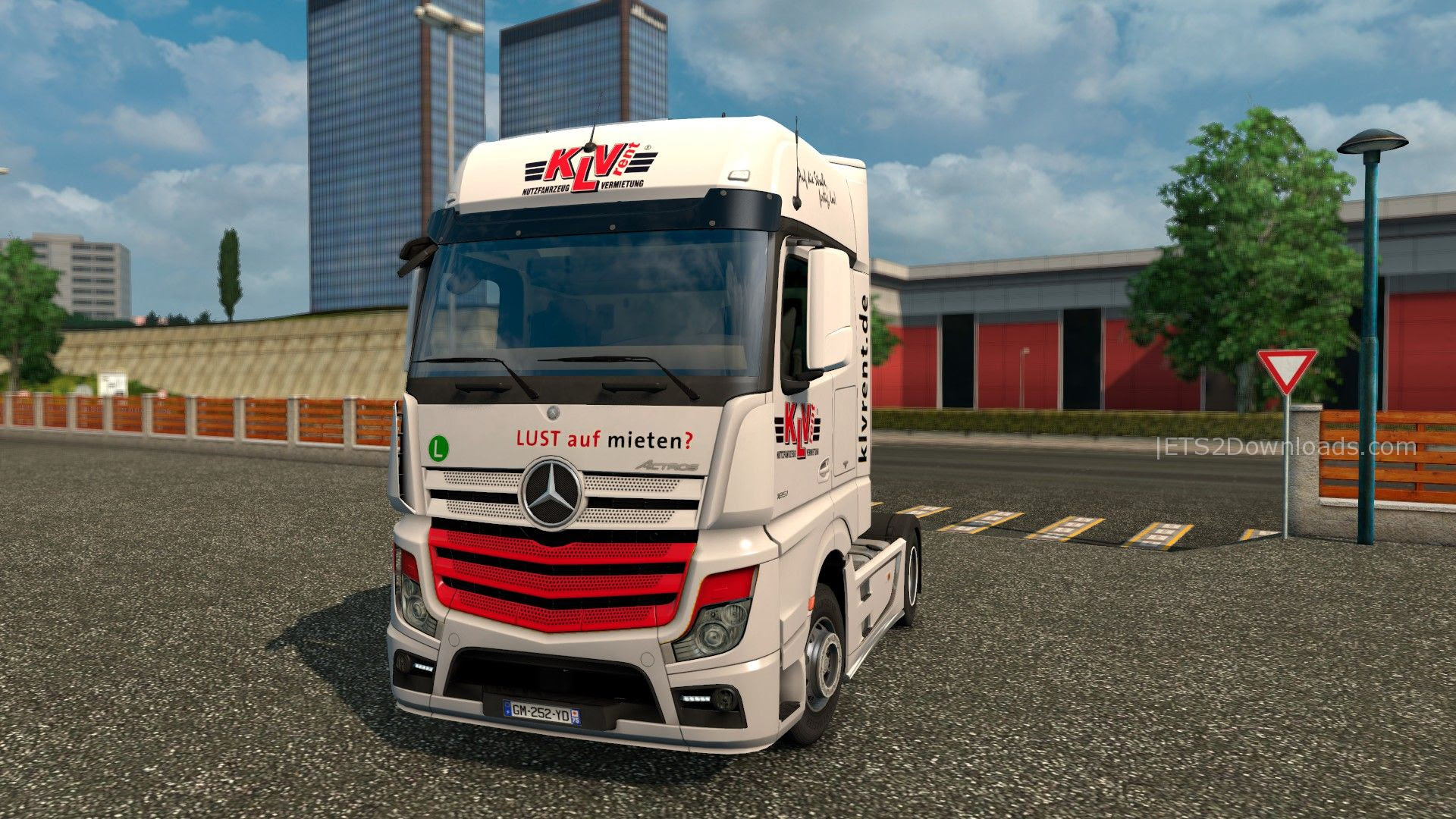 Mercedes Actros 1 Skin