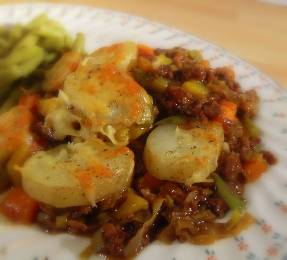 Cottage Pie with Potato Cobbles Cottage Pie with Potato Cobbles