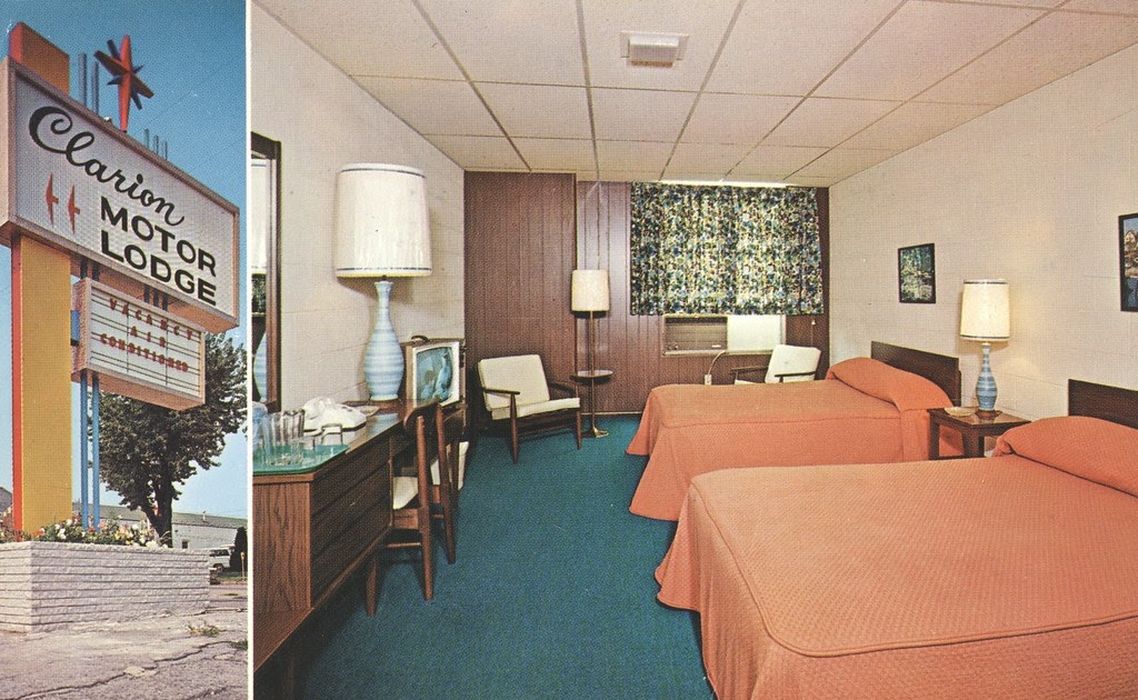 The Cardboard America Motel Archive: Clarion Motor Lodge - Clarion