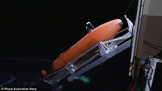 The underwater autonomous vehicle used in the successful search for HMAS AE1
