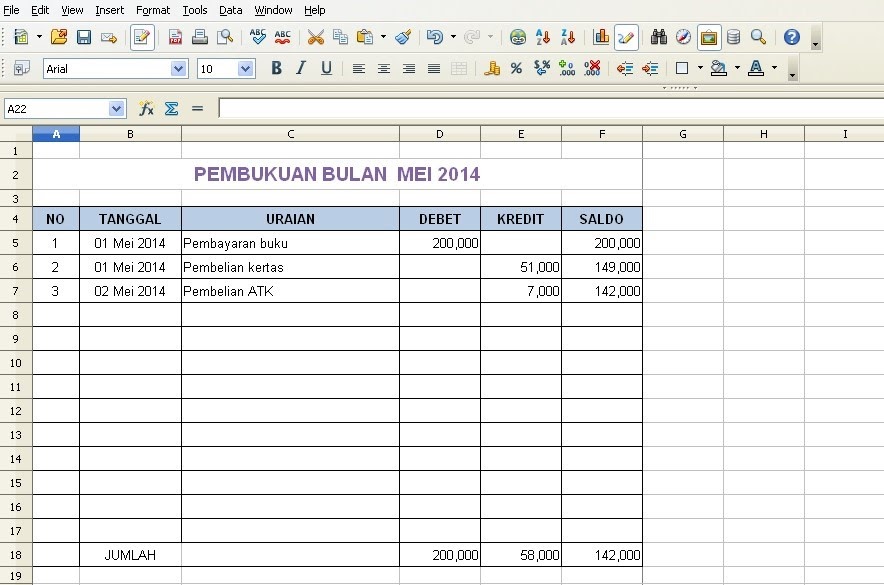 Contoh Struktur Dan Skala Upah Excel