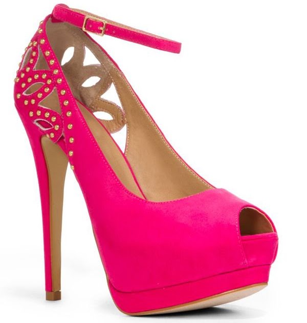 Stylishad Blog: Pink high heel shoes