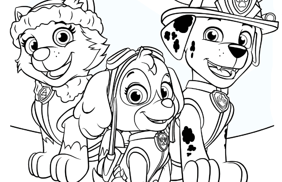 Paw Patrol coloring pages Print and Color.com - Coloring Pages
