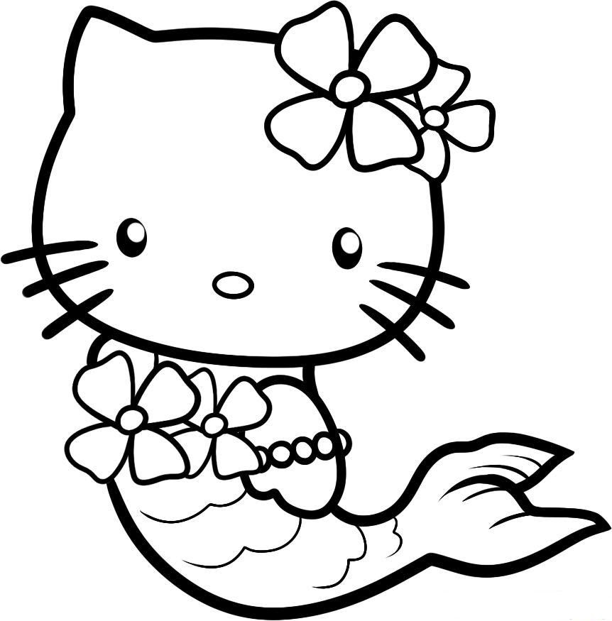 Coloring Pages Hello Kitty Printable.