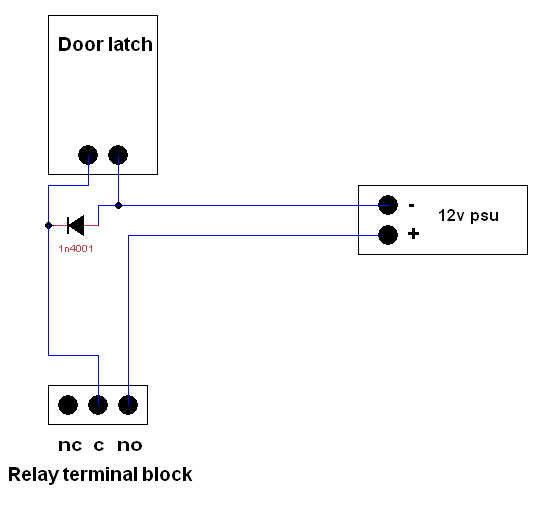 Electric Door Strike Wiring Diagram - Hanenhuusholli