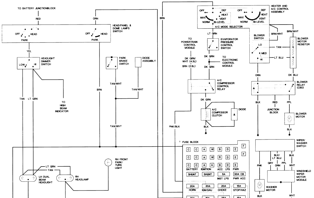 [DIAGRAM] 1983 K10 Wiring Diagram