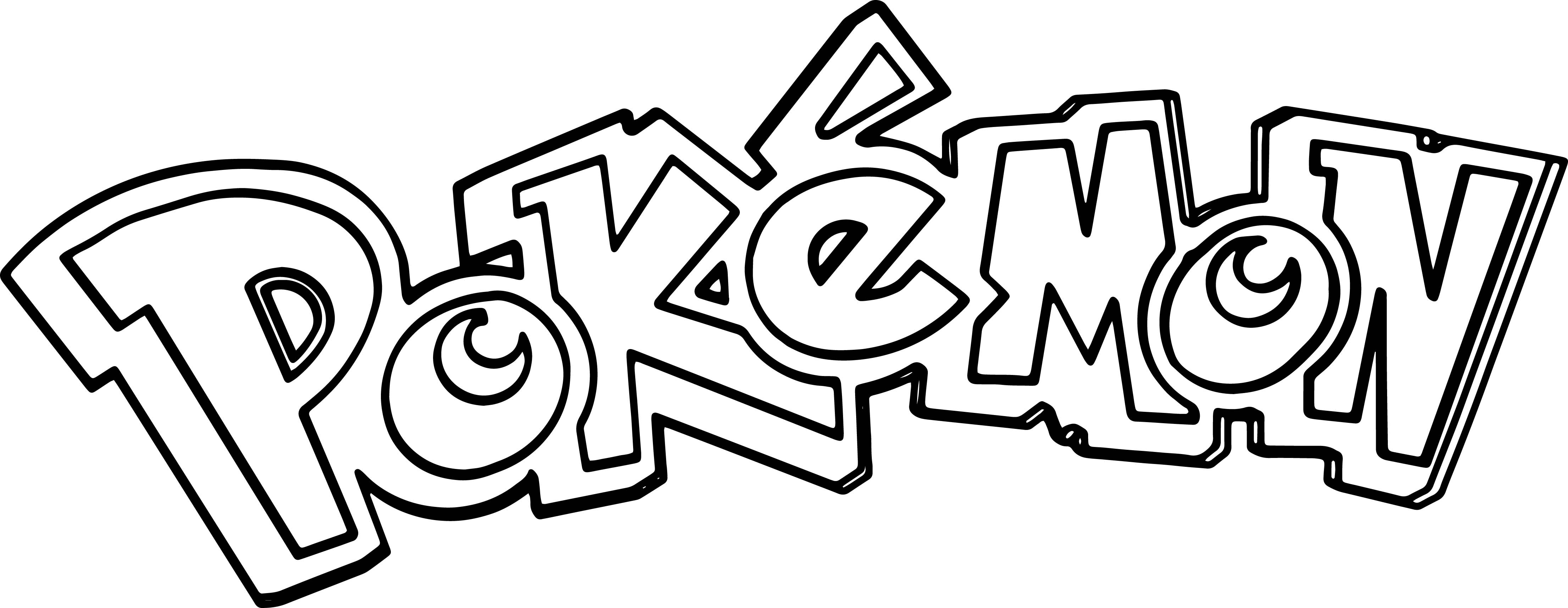 10 Fun Pokémon Logo Coloring Pages for All Ages