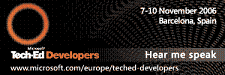 Hear me speak at Tech Ed Europe
