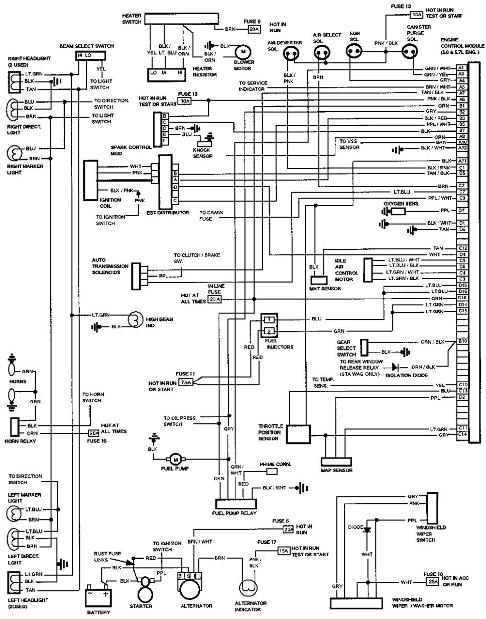 94 Chevy Wiring Diagram - Wiring Diagram Networks