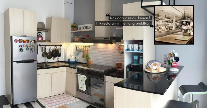 Tiru 14 Trik Restoran Atur Barang Dapur Ini Yang Boleh Tiru 14 Trik Restoran Atur Barang Dapur Ini Yang Boleh