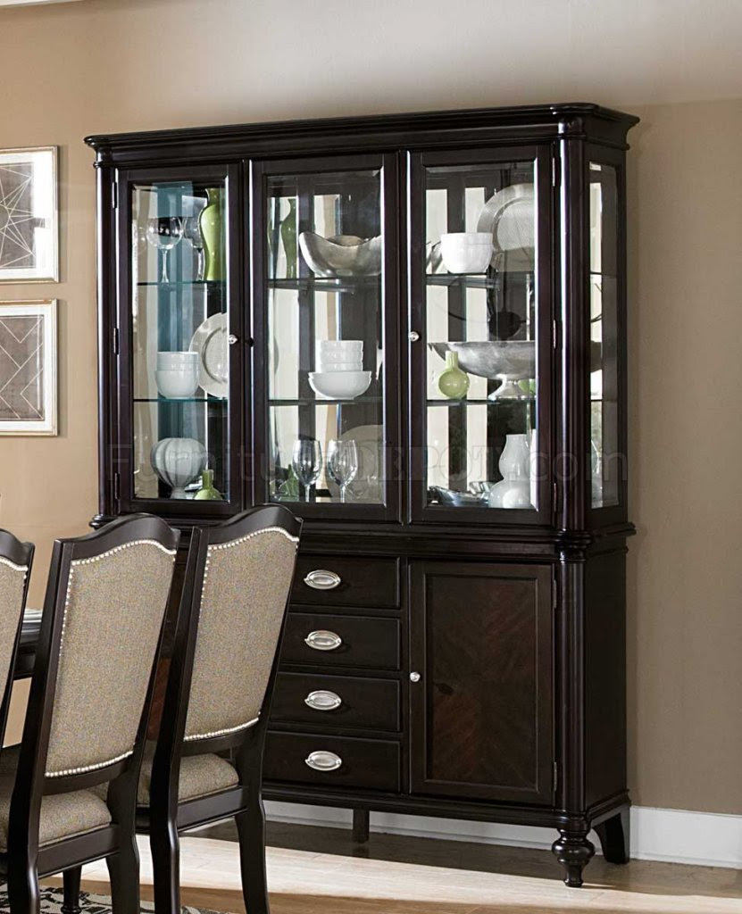 Dining Room Sets With China Cabinet : Chateau Traditional 9 Piece